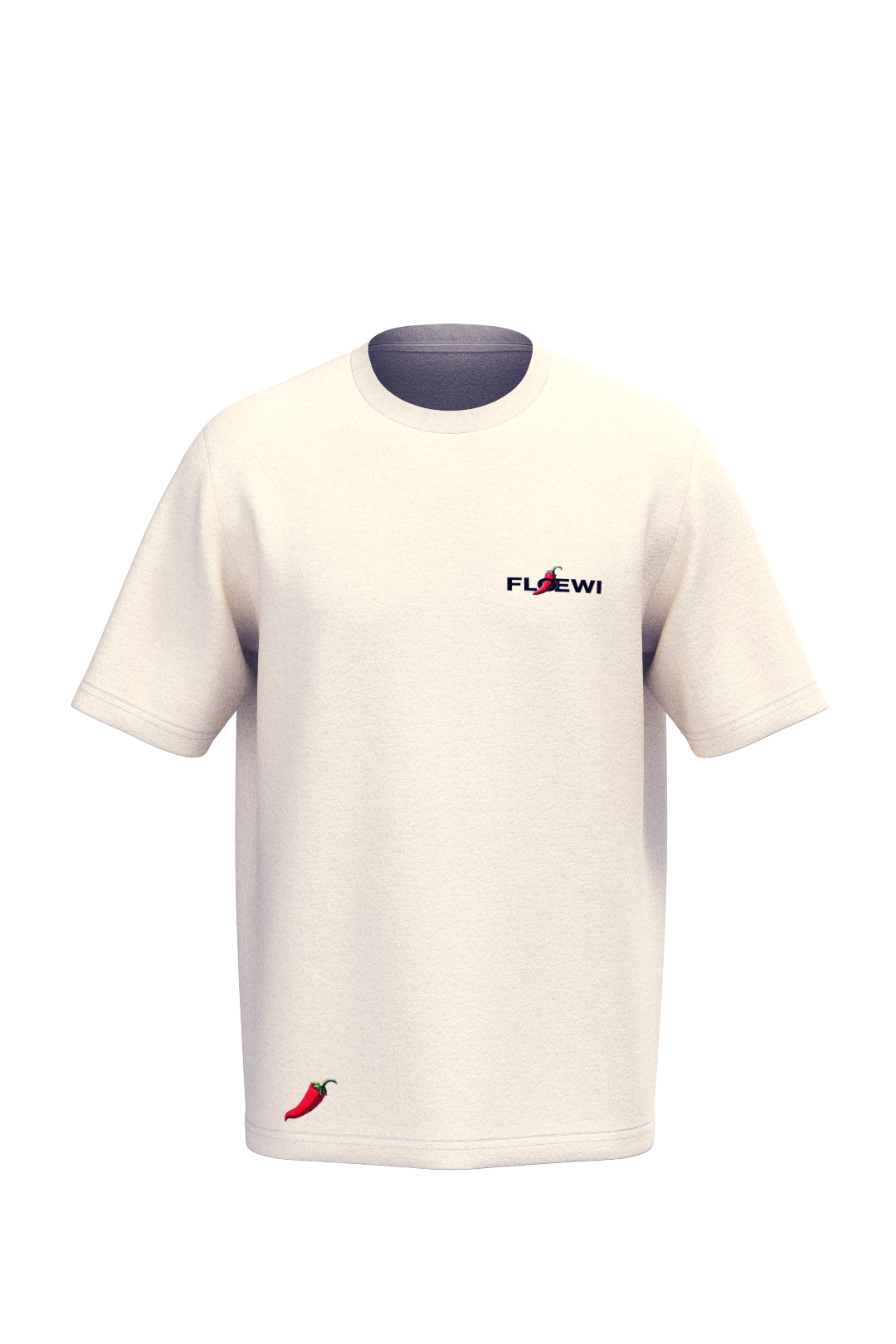 Pepper Tree T-Shirt | Butternut cream