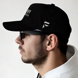 Floewi Suède Cap | Deep Black